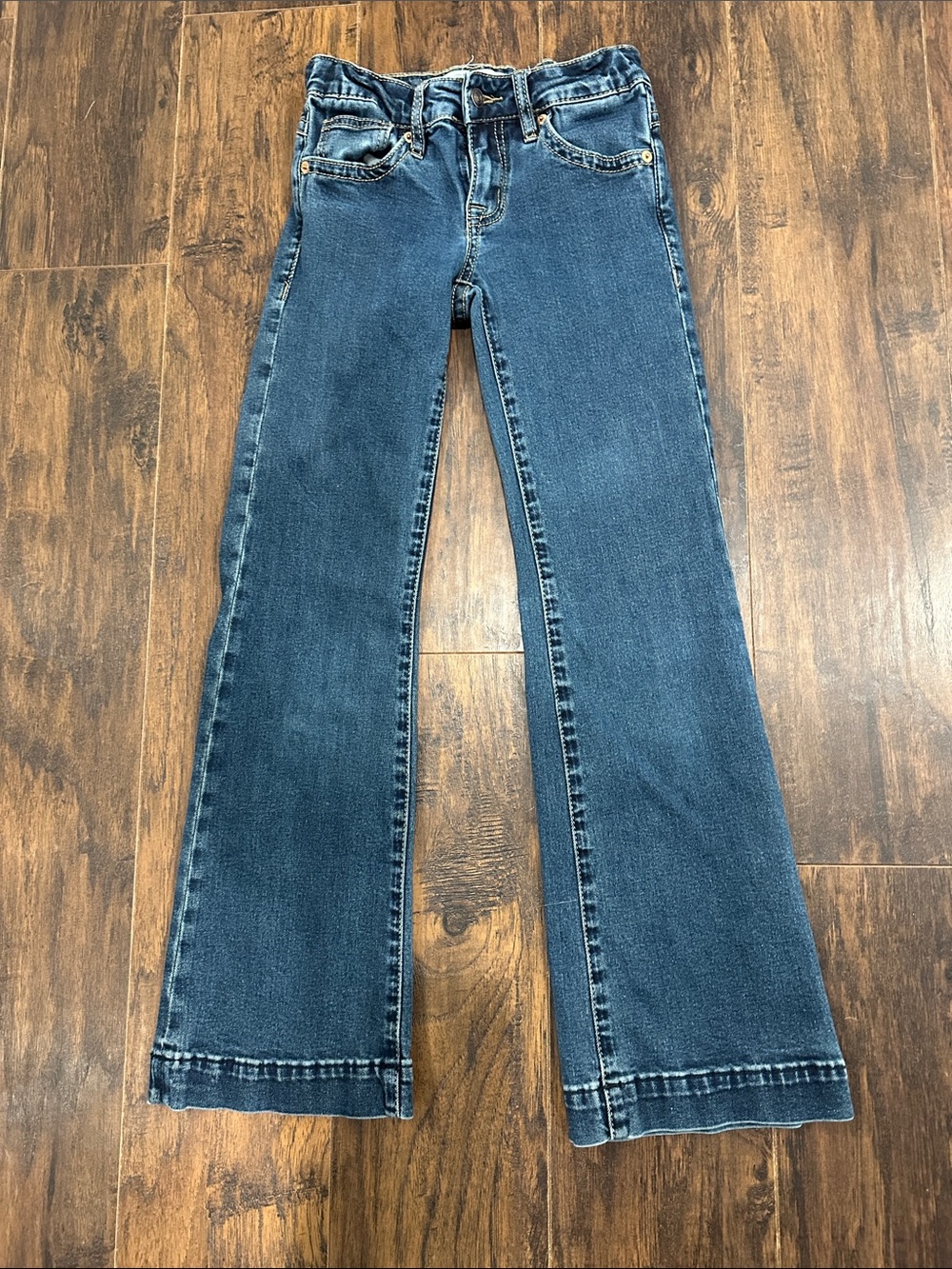 Kids Blue Flare Jeans - Classic Denim